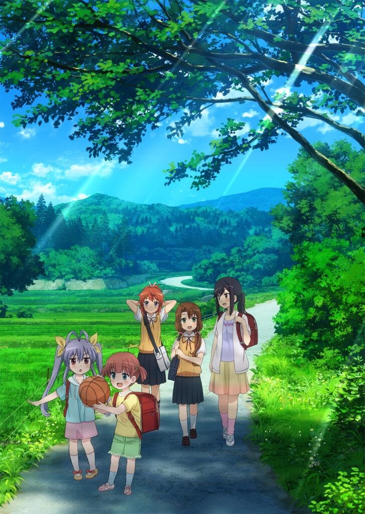 El anime "Non Non Biyori" ha revelado una nueva imagen promocional de su próxima OVA