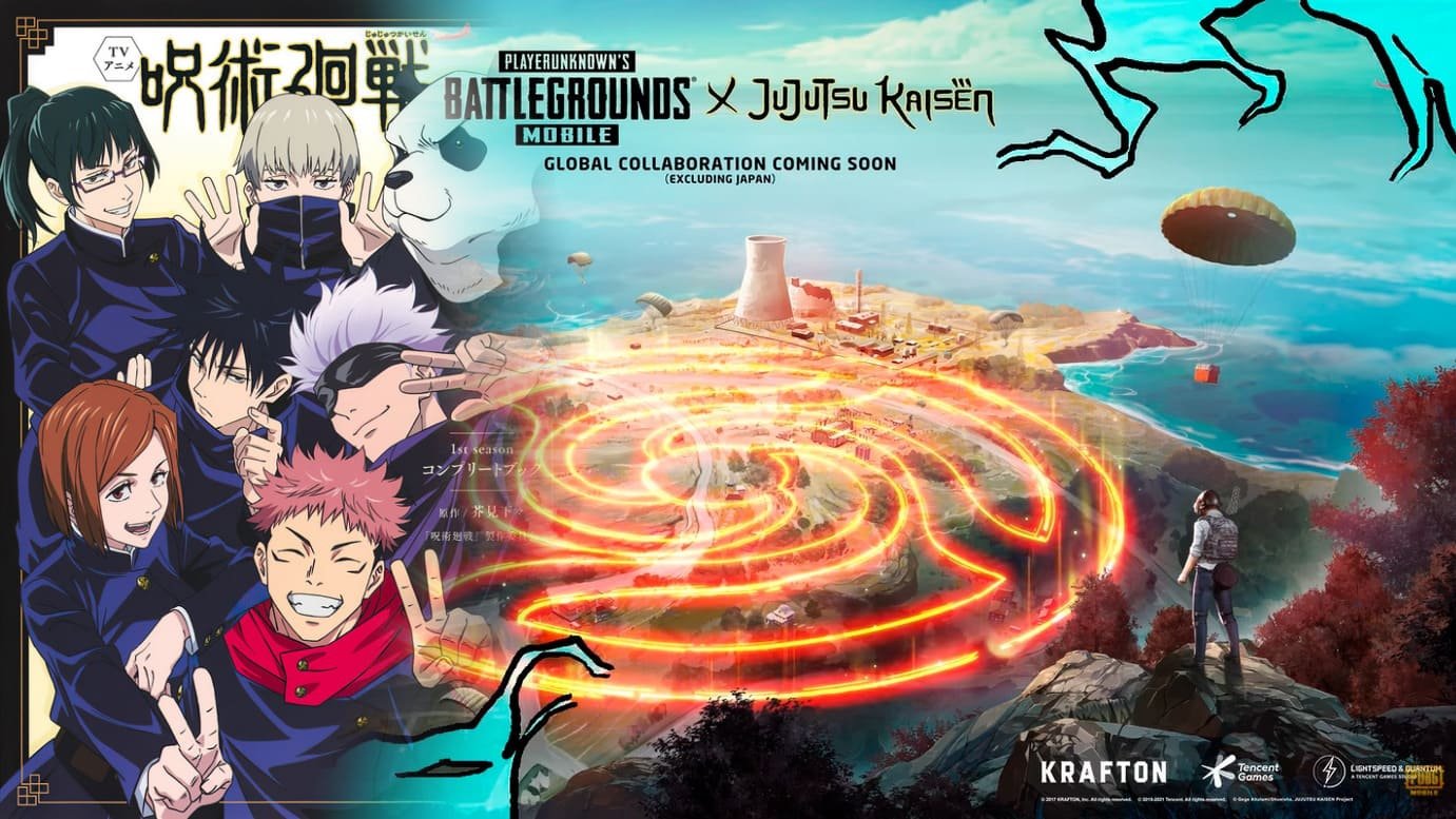 Enamórate con la colaboración que trae "Jujutsu Kaisen" y "PUBG Mobile" este 15 de febrero